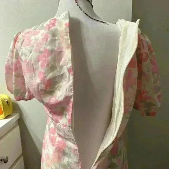 PRINCESS POLLY floral mini dress size US 6 - Picture 7 of 8